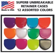 Up to 120 Dental Ortho Retainer Denture Storage Cases Mouthguard Assorted