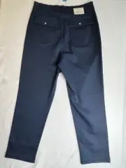 RM Williams Pants Navy Blue Workwear Wide Leg Relaxed Brand New Tags RRP $199