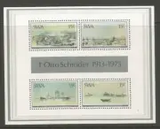 NAMIBIA / SWA / South-West Africa 1975, Otto Schröder Gemälde** Arte. Mi Bl. 1