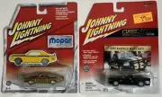 Johnny Lightning ‘72 Plymouth Cuda & Dodge Ram SS/T NEW/VHTF