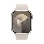 【4%點數】APPLE WATCH S9(GPS)星光色鋁金屬錶殼配星光色運動型錶環 45MM 商品未拆未使用可以7天內申請退貨,退貨運費由買家負擔 如果拆封使用只能走維修保固,您可以再下單唷