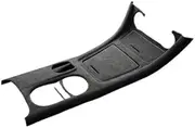 ATATNK Italy Super Suede Car Center Console Gear Shift Panel Trim Cover Compatible for Mercedes Benz A Class W176 CLA C177 GLA X156 2013-2018(Black)