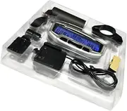 VANZACK Wired Bike Computer with Speedometer Tachometer Backlight Full Screen Display for Bicycles Black Easy to Read
