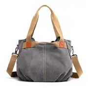Canvas Handbag Women Shoulder Bags Vintage Messenger Crossbody Tote Bag