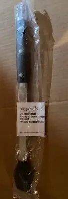 Pampered Chef Grill Basting Brush 2722 16½" length Silicone Stainless NIP