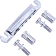 Tailpiece, Graphtech, ResoMax NV, AutoLock, Color: Chrome