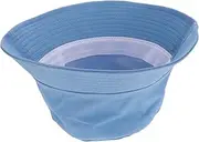 [TINEASUR] Fashionable Men's Women's Solid Bucket Hat Summer Sun Hat Outdoor Fishing Hat Blue