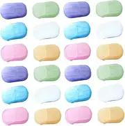 Beavorty 480sheets Portable Soap Paper for Travel Hiking and Camping Convenient Hand Cleansing Assorted Scents Lightweight Easy to Carry for Outdoor Adventures