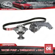 Gates Water Pump Thermostat Belt Kit for Toyota Hiace Hilux Surf TRN210W TRN215W