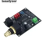 7-12V CS8412 Optical Coaxial to IIS Input Adapter Board Gold-plated RCA Socket