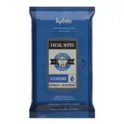 Cleansing Facial Wipes 25 Count By Game Face