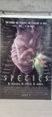 1995 Species Movie Vintage Print Ad/Poster Official Promo Art!