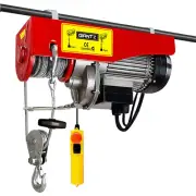 Electric Hoist 250Kg 510W, Remote Control Lift Crane, 18M Cable for Garage, Work