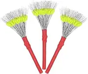 TIXIPEM Fishing Bobber Stops [300PCS] Column Floats Sinker Stops Use for Streams & Lake & River Fishing - [Yellow - Silicone] Fit 0.6-1.5 mm Wire Beads Float Stopper