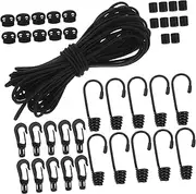 BIUDECO 1 Set Kayak Accessories Buckle Strap Outdoor Accessory Portable Tie down Strap Elastic Tie down Strap Multi-use Tie down Strap Portable Hook Rope Daily Use Tie down Strap