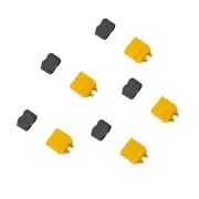 Amass XT60+ Male Battery Connector Plug for Device ESC or Charge Lead - 5 Pieces