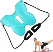 Stepping Machine | Multipurpose Exercise Stepper with Resistance Band | Double-Sided Massage Workout Equipment, Leg Slimming Device for Yoga, Workouts