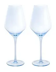 [Maxwell & Williams] Glamour Wine Glass 480ml Set of 2 Gift Boxed in Blue