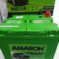 在飛比找蝦皮購物優惠-全新品A*愛馬龍AMARON銀合金汽車電池90D23R規格1