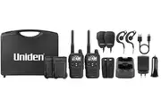 Uniden UH825-2TP 2 Watt UHF Handheld 2-Way Radio Tradies Pack