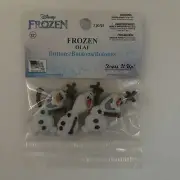 Dress It Up Disney Buttons Frozen Olaf 3 pieces