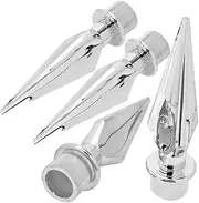 GALPADA 4Pcs Flagpole Topper Replacement Plastic Finial Decorative Flag Pole End Ornament for Elegant Office and Home Display Easy to Install Prevents Flag Entanglement