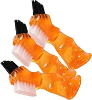 BESTYASH 3pcs Interdental Brush Toothbrushes Brush Braces Toothbrush Brace Care Brushes Small Toothbrush Gum Brush Cleaning Toothbrush Oral Brush Cleaning Brushes Fiber Wool Orange