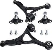 4pc Front L R Lower Control Arms Kit Compatible With Volvo XC90 30645845 30645846 31201485 31304046 31304045 31201005 31201004