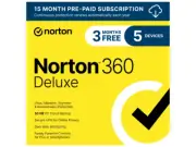 Norton 360 Deluxe: 50GB Cloud PC Backup upto 5 Devices