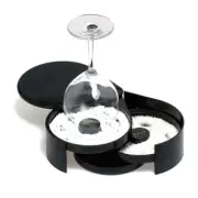 3 Tier Bartender ABS Tool Cocktail Accessory Glass Rimmer Rotating Salt HoFY MB