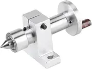 DIY Mini Lathe Machine Double Bearing Live Center Revolving Centre, Userfriendly Hardness Parts for Miniature Car Tools, High Mechanical Strength