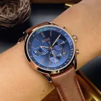 在飛比找momo購物網優惠-【BOSS】BOSS手錶型號HB1513604(寶藍色錶面玫
