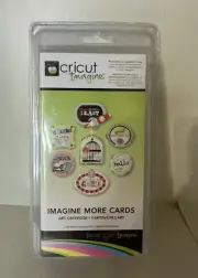 Cricut Imagine Art Cartridge - Imagine More Cards Electronic Cutting Brand New!