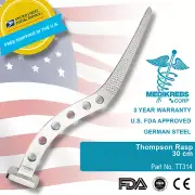 Thompson Rasp Bone 30 cm OR Grade German Steel Orthopedics Surgical Instruments