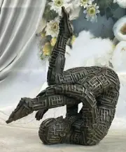 Rare Surreal Bronze Sculpture, signed, Salvador Dali Male. Picasso era Artwork