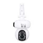4Mp Dual Lens Indoor Security Camera Wifi Indoor Wireless Home Security Came AUU