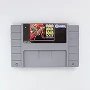 Royal Retro Operation LOGIC BOM-THE UTIMATE SEARCH & DESTROY 16 bit Big Gray Game Card For NTSC Game Player