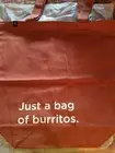 Chipotle Rust Maroon Color Tote Bag Brand New