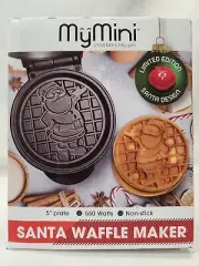 Nostalgia My Mini Santa Waffle Maker