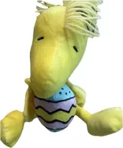 Fetch For Pets Woodstock Plush Squeaky Dog Toy Peanuts Yellow Bird ‍⬛‍⬛