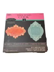 Sizzix Where Women Cook Die & Embossing Folder Jar Labels 659184
