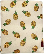 LParkin Book Sleeve Pineapple Book Cover Small Medium Book Sleeves Teen Gift (Medium)