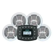 JENSEN Marine Entertainment System AM/FM Bluetooth with 4 Speakers JMS4SPKG
