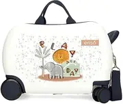 [Enso] Play All Day Children's Suitcase White 45x31x20cm Hard ABS 27.9L 1.8 kg 0 Hand Luggage, White, Cabin Suitcase, White, Cabin Suitcase