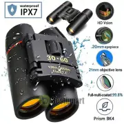 Telescopio Binoculares Zoom Dia 30x60 Vision Nocturna Para Viaje Caza Hunting