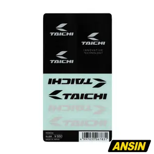 RS TAICHI 周邊 RSW034 貼紙組 防水 車貼 抗UV 半透明 機車貼紙 安全帽貼 | 安信商城