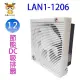 LAPOLO 藍普諾 LAN1-1206 12吋節能DC吸排扇