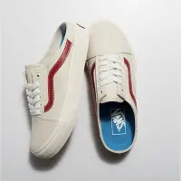 在飛比找Yahoo!奇摩拍賣優惠-【正品】Vans old skool mule 紅線穆勒鞋情