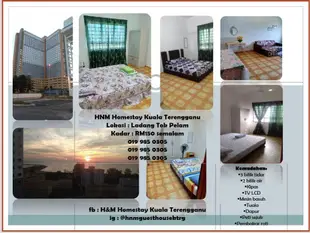 市中心的3臥室公寓 - 900平方公尺/2間專用衛浴HNM Homestay Kuala Terengganu