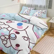 a2509 Cute Cinnamoroll Cartoon Character Duvet Cover Set Bedding Set 3D Cartoon Printed Comfortable And Soft Bed Set Room Decor for Bedroom jfr2509